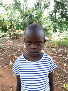 Choose a child to sponsor, like this little girl from Kibiga-Mulagi (Kimu), Grace age 7