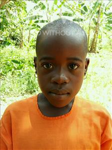 Choose a child to sponsor, like this little girl from Kibiga-Mulagi (Kimu), Noeline age 7