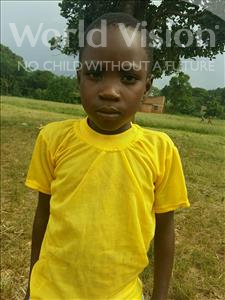 Choose a child to sponsor, like this little girl from Kibiga-Mulagi (Kimu), Nakayima age 7