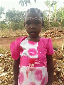 Choose a child to sponsor, like this little girl from Kibiga-Mulagi (Kimu), Nakayeenga age 3