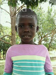 Choose a child to sponsor, like this little girl from Kibiga-Mulagi (Kimu), Angel age 7