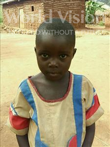 Choose a child to sponsor, like this little girl from Ntwetwe, Florence age 5