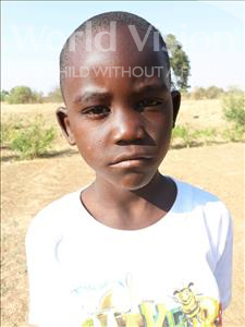 Choose a child to sponsor, like this little boy from Keembe, Andrew age 7