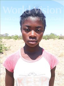 Choose a child to sponsor, like this little girl from Keembe, Astridah age 13