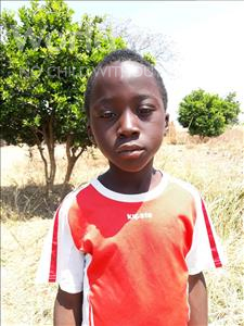 Choose a child to sponsor, like this little boy from Keembe, Elvis age 8