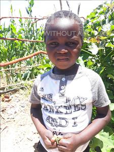 Choose a child to sponsor, like this little boy from Keembe, Piston age 3