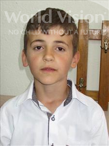 Choose a child to sponsor, like this little boy from Shkodra, Mateo age 11