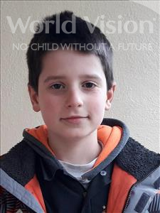 Choose a child to sponsor, like this little boy from Shkodra, Pjeter age 11