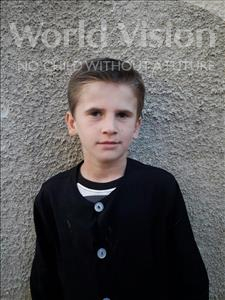 Choose a child to sponsor, like this little boy from Shkodra, Marsel age 10