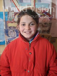Choose a child to sponsor, like this little girl from Shkodra, Armela age 10