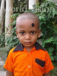 Choose a child to sponsor, like this little boy from Ghoraghat, Josim age 4