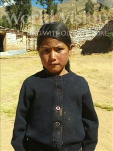 Choose a child to sponsor, like this little girl from Mosoj P'unchay, Sandra age 7
