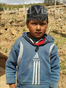 Choose a child to sponsor, like this little boy from Mosoj P'unchay, Juvenal age 6