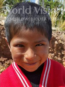Choose a child to sponsor, like this little boy from Mosoj P'unchay, Juan age 6