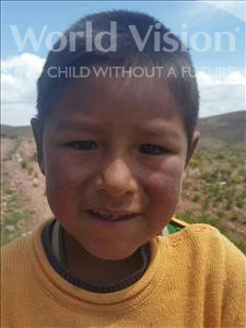 Choose a child to sponsor, like this little boy from Mosoj P'unchay, Valerio age 7