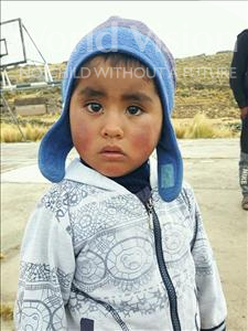 Choose a child to sponsor, like this little boy from Khantati, Alex Leonel age 3