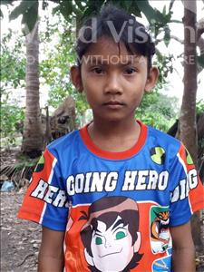 Choose a child to sponsor, like this little girl from Soutr Nikom, Sela age 10