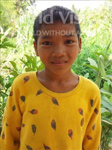 Choose a child to sponsor, like this little boy from Soutr Nikom, Sophean age 12