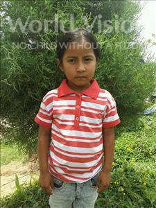 Choose a child to sponsor, like this little girl from Maya, Fany Vanessa age 7
