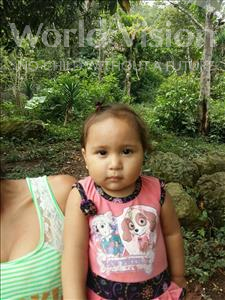Choose a child to sponsor, like this little girl from Maya, Leyda Dariely age 1