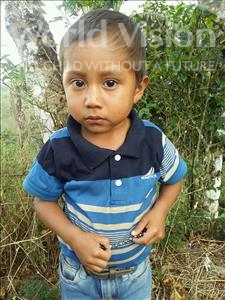 Choose a child to sponsor, like this little boy from Maya, Erlin Omar age 3