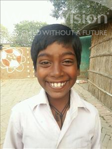 Choose a child to sponsor, like this little boy from Bhojpur, Samshad age 10