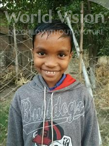 Choose a child to sponsor, like this little boy from Bhojpur, Bhim age 9