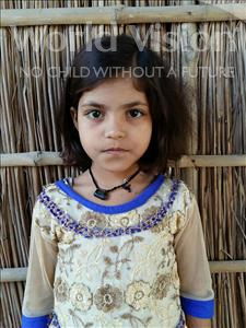 Choose a child to sponsor, like this little girl from Bhojpur, Shabnam age 8