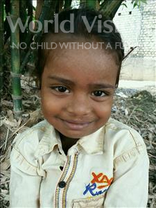 Choose a child to sponsor, like this little boy from Bhojpur, Manish age 5