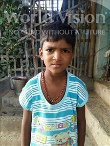 Choose a child to sponsor, like this little boy from Patna, Durga age 7
