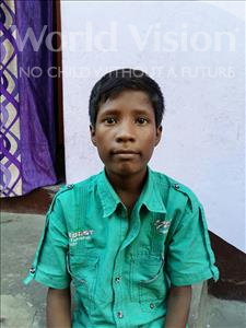 Choose a child to sponsor, like this little boy from Patna, Prem age 11