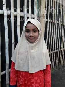 Choose a child to sponsor, like this little girl from Patna, Sumaiya age 7