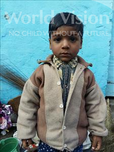 Choose a child to sponsor, like this little boy from Patna, Anshuman age 3