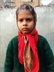 Choose a child to sponsor, like this little girl from Patna, Ragini age 9