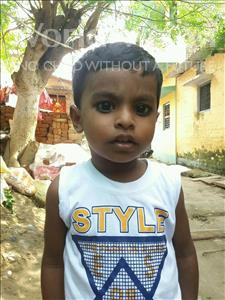 Choose a child to sponsor, like this little girl from Patna, Ankit age 3
