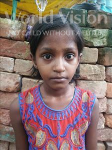 Choose a child to sponsor, like this little girl from Patna, Sangita age 9