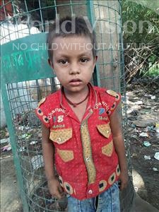 Choose a child to sponsor, like this little boy from Patna, Mohammad age 5