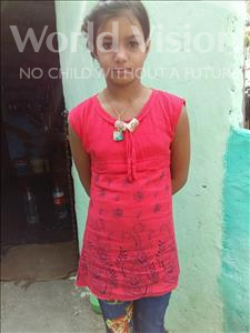 Choose a child to sponsor, like this little girl from Patna, Shabana age 10