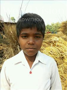 Choose a child to sponsor, like this little boy from Vaishali, Vikky age 12