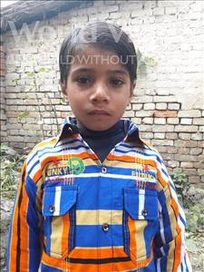 Choose a child to sponsor, like this little boy from Vaishali, Suraj age 7