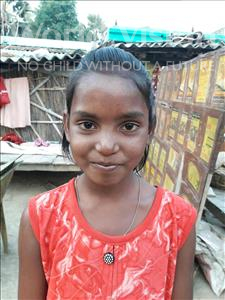 Choose a child to sponsor, like this little girl from Vaishali, Putul age 8