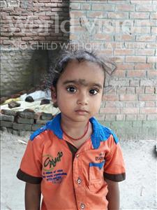 Choose a child to sponsor, like this little boy from Vaishali, Himanshu age 3