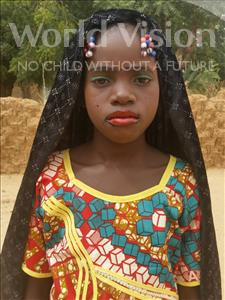 Choose a child to sponsor, like this little girl from Sirba, Hourey age 11