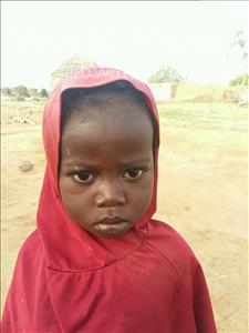 Choose a child to sponsor, like this little girl from Sirba, Oumamatou age 3