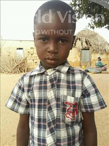 Choose a child to sponsor, like this little boy from Mbella, Mohamed age 6