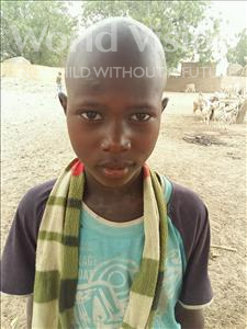 Choose a child to sponsor, like this little boy from Mbella, Daouda age 11