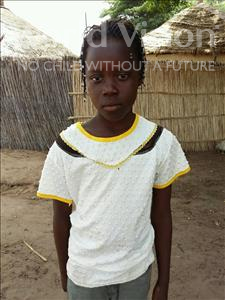 Choose a child to sponsor, like this little girl from Mbella, Coumba Gora age 10