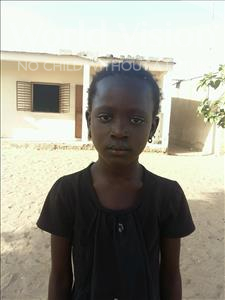 Choose a child to sponsor, like this little girl from Loul, Nafissatou age 8