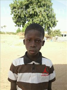 Choose a child to sponsor, like this little boy from Loul, Aliou Sombel age 12