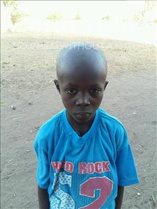 Choose a child to sponsor, like this little boy from Loul, Lademba age 8